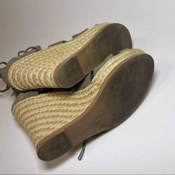 STEVE Madden Gladiator Espadrilles Size 10 - Picture 6 of 6